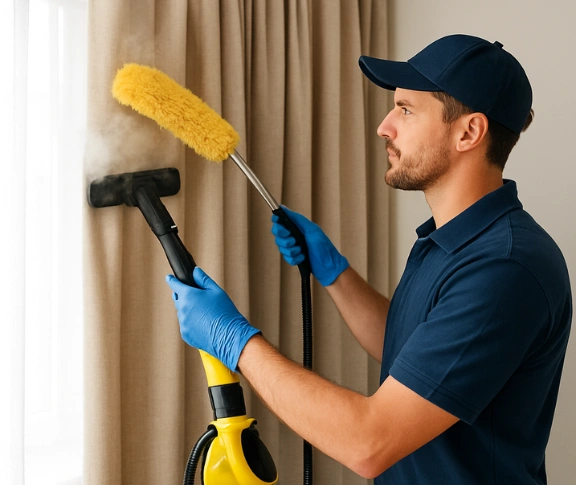 Trusted residential curtain cleaning technician Matty Curtain Cleaning south-hurstville-nsw QLD